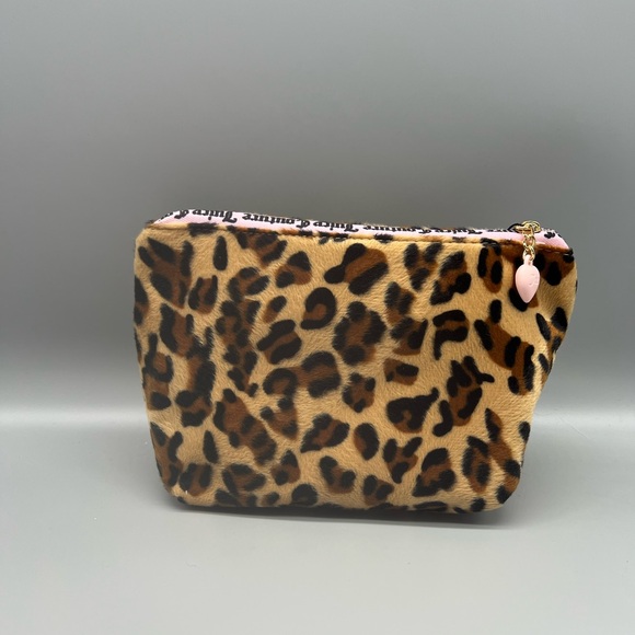 Juicy couture leopard print cosmetics bag - Picture 3 of 9